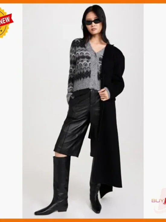 Fair Isle Cardigan, 50% Alpaca Blend, Button Front, Hand Wash - Picture 5 of 6